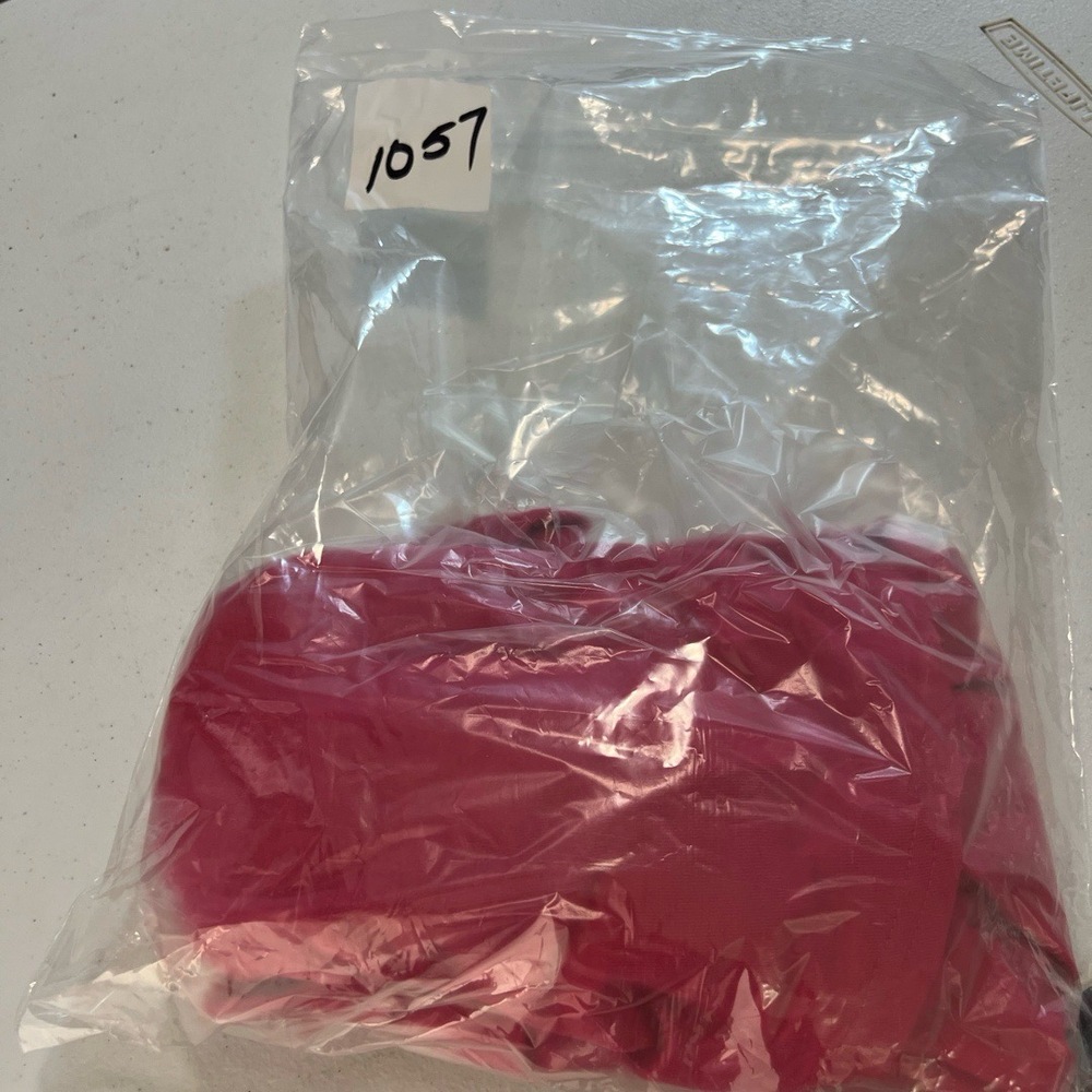 Davi & Dani Romper Womens Small Fuchsia Strapless Ruffle Elastic Waist Pink NEW - Picture 15 of 15